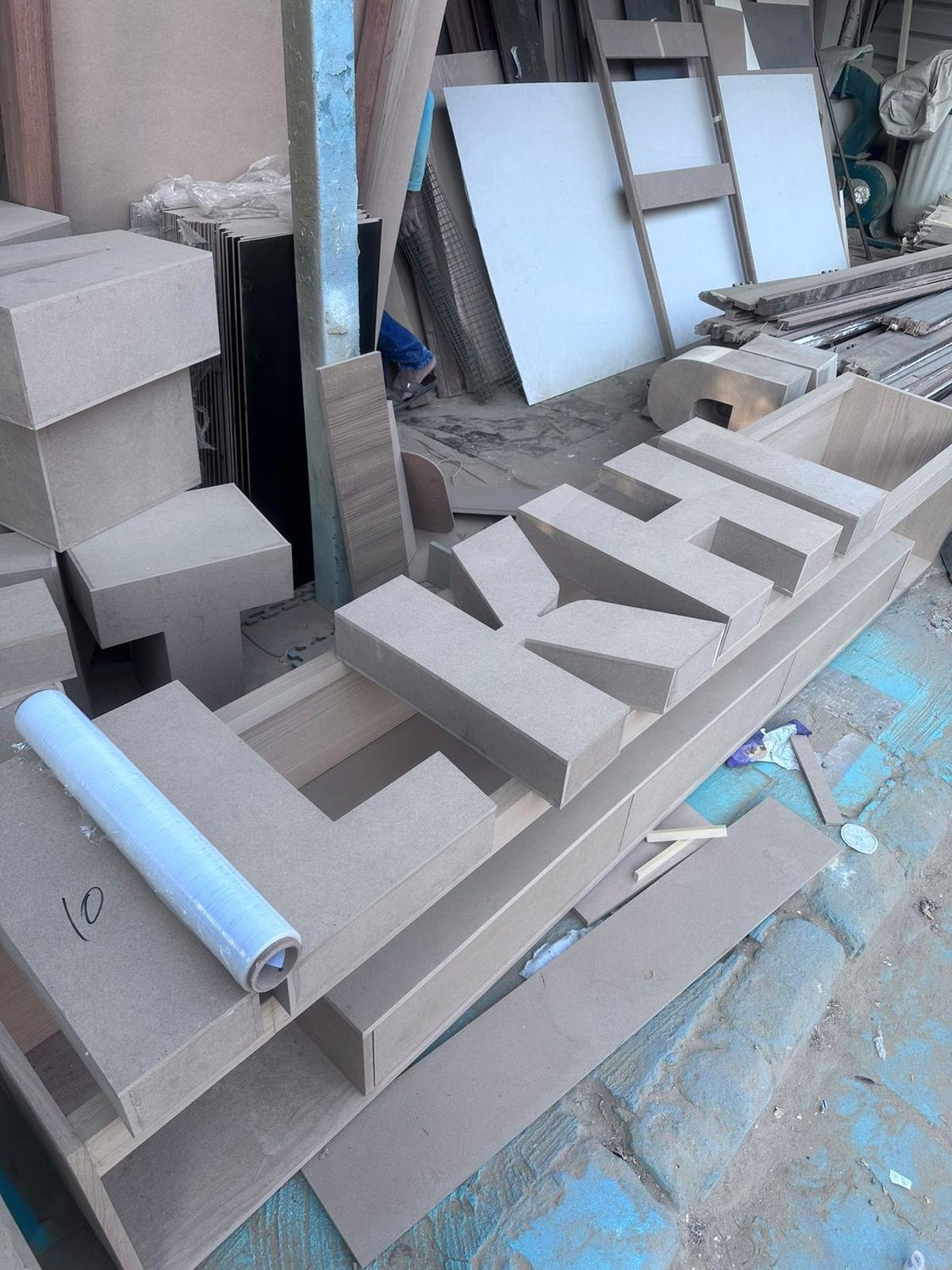 Al Khiran Marina Market Event Fabrication handling