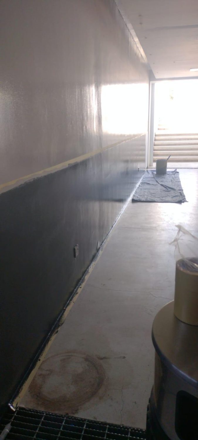 Light Mall Exterior Refurbishment preparation